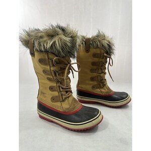 Sorel Womens Joan of Arctic Taffy Waterproof Snow Boots Women’s 7 Read